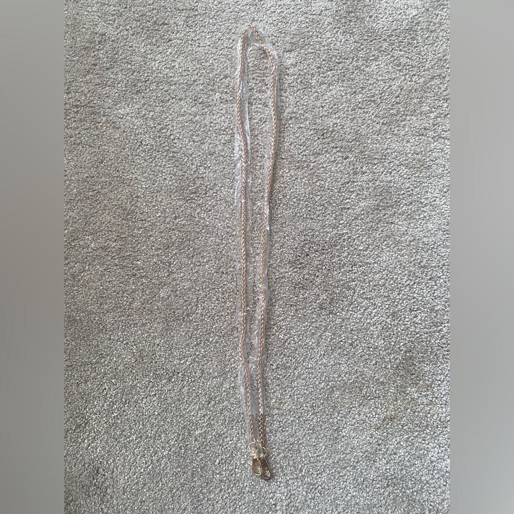 Elegant Copper Tone Bag Chain